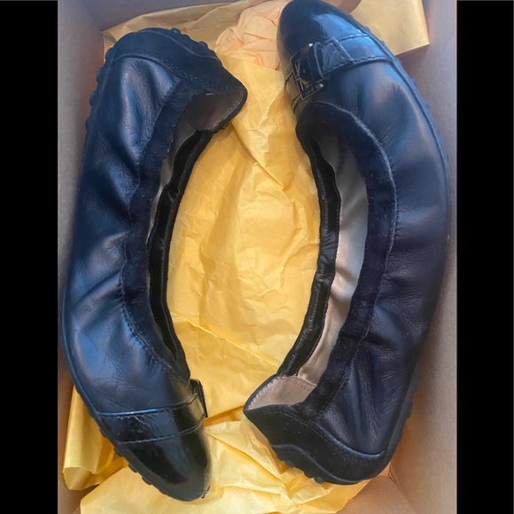 Authentic TOD’S Dee Buckle Ballerina Ballet Flats Shoes 35.5 - Picture 5 of 8